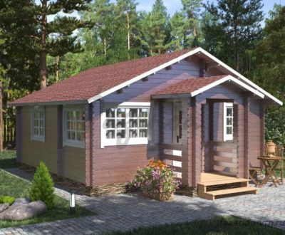 Проект дом 5,7×7,2 (ДМБ3)